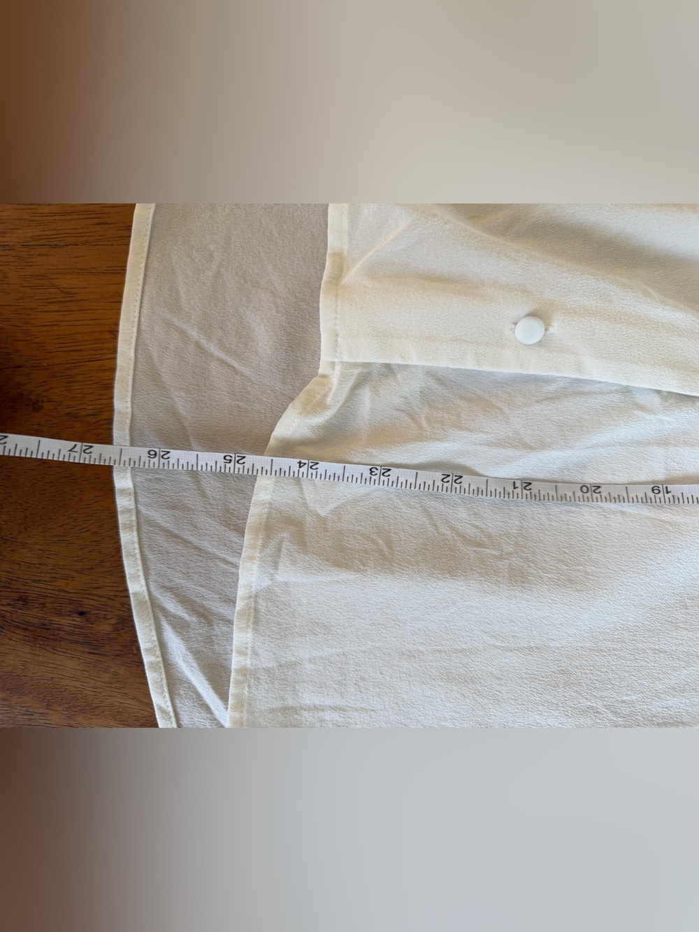 Sezane Florence Shirt 100% Silk Button-Front Blouse White Size S (EUR 32) - Picture 10 of 10